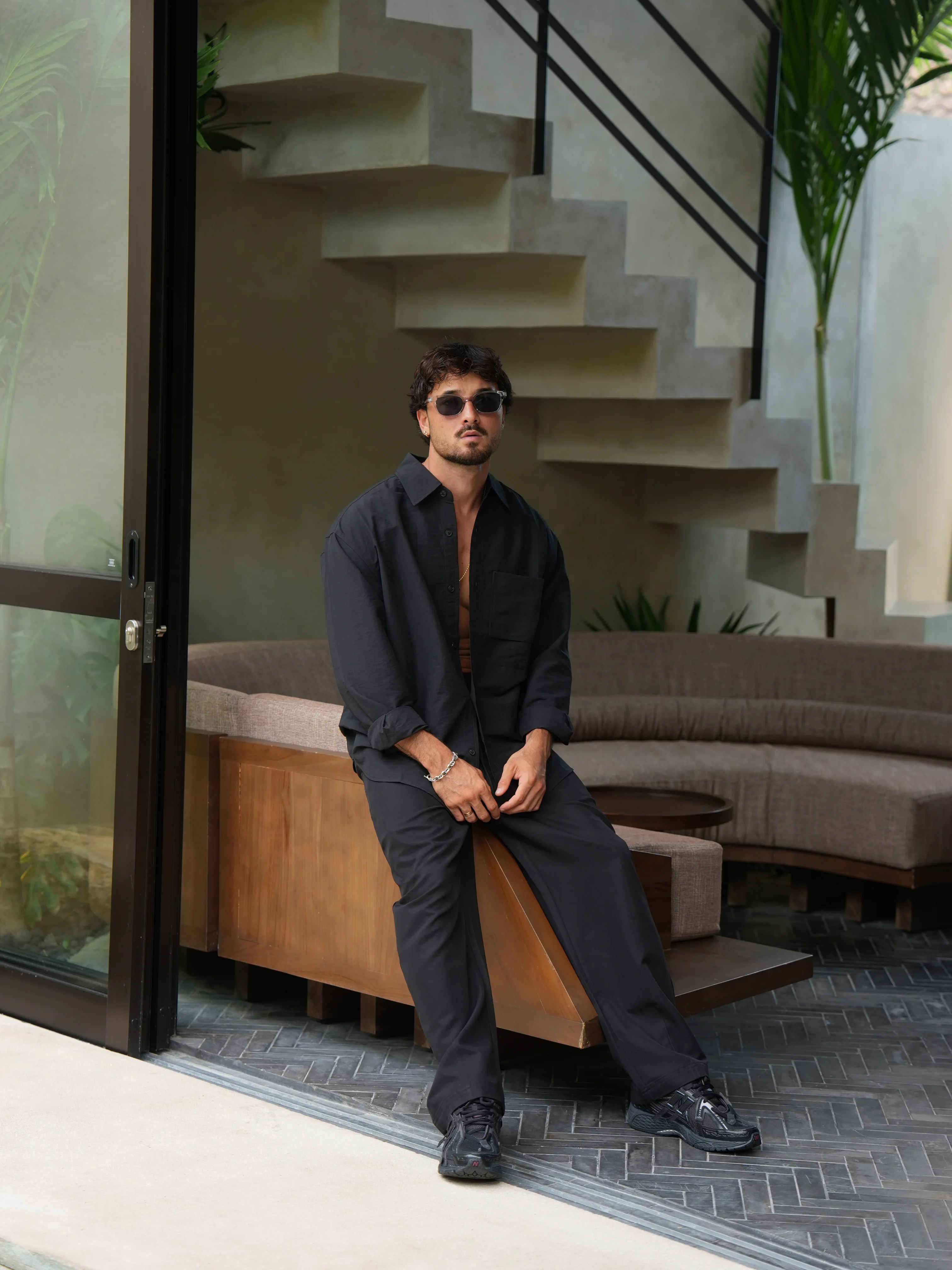 Vela Shirt - Black - Image 4